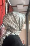Belli Nostalji Twill İpek Eşarp Uçuk Yeşil