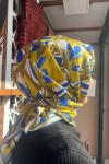 Belliscarf Twill İpek Eşarp Hardal Sarısı