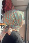 Belliscarf Twill İpek Eşarp Turkuaz