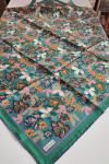 Belliscarf Twill İpek Eşarp Nefti Yeşili