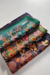 Belliscarf Twill İpek Eşarp Nefti Yeşili