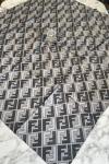 İthal Twill İpek Eşarp Fendi Gri