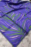 Silk Home Twill İpek Eşarp Sura Geometrik Desen Mor
