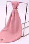 Silk Home Aerobin Tek Renk Cazz Eşarp Pembe