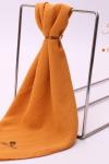 Silk Home Aerobin Tek Renk Cazz Eşarp Hardal