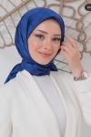 Siyane Scarf Dama Eşarp İndigo
